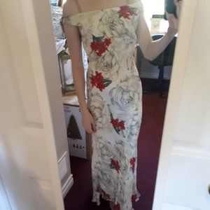 Long floral dress